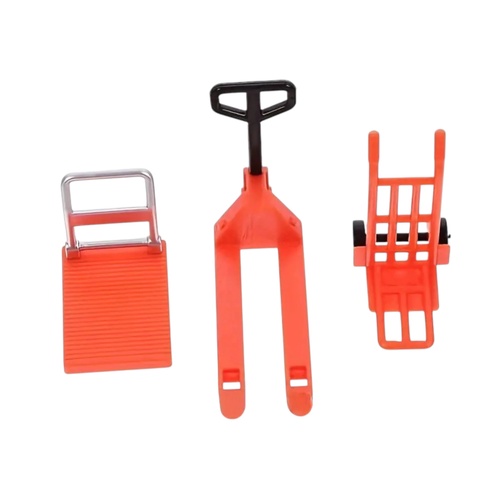 Miniature Pallet Lifter-Trolley-Hand Truck Decoration Set 