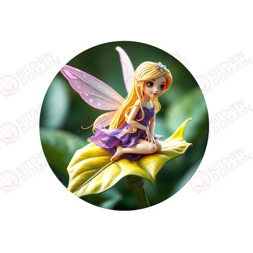 Fairy Edible Image #04 - Round