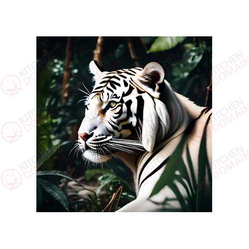 White Tiger Edible Image #11 - Square