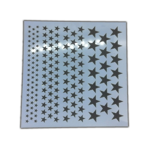 Stars Multi Sizes Stencils