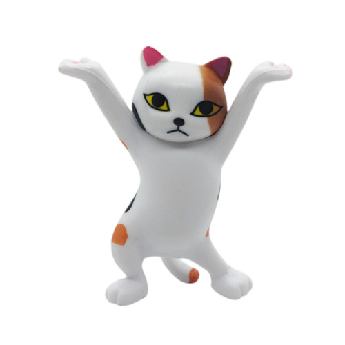 White Spotted Cat Cake Topper