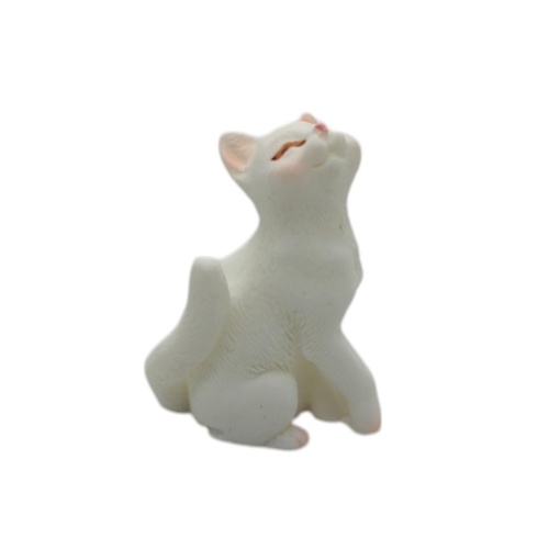 Little White Cat Cake Topper