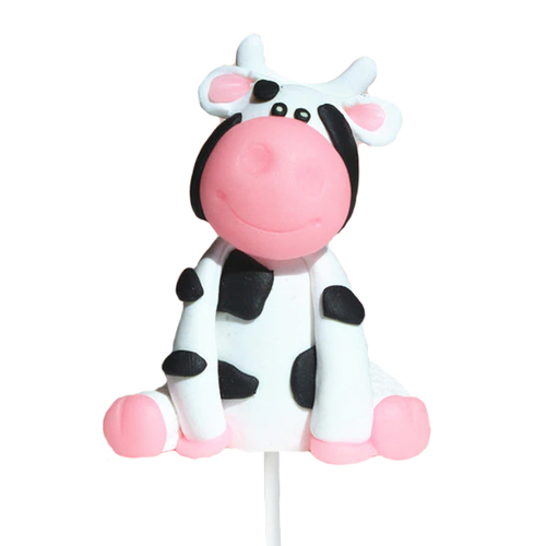 Cow Cake Topper 6cm