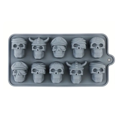 Themed Skull #2 Silicone Chocolate - Mould 