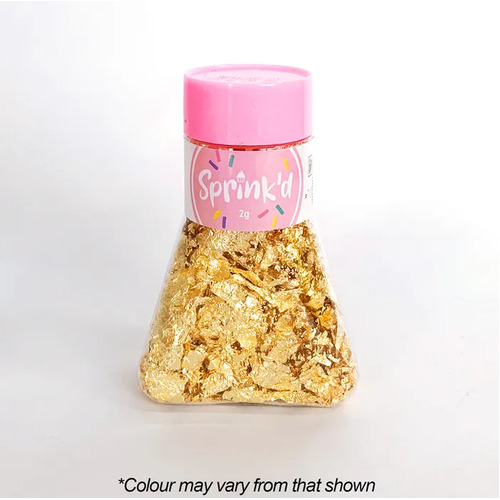 Sprink'd Loose Gold Leaf Flakes 2g