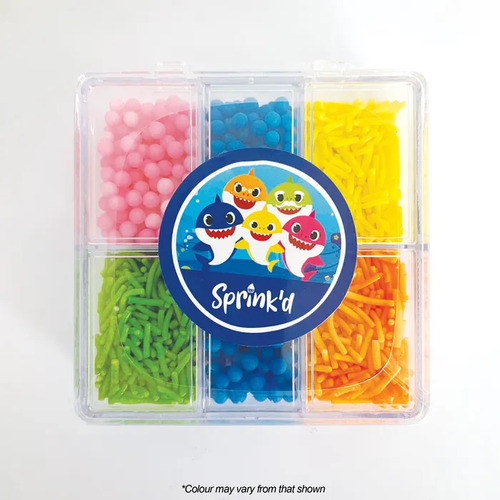 Sprink'd Baby Shark Bento Sprinkles 70g