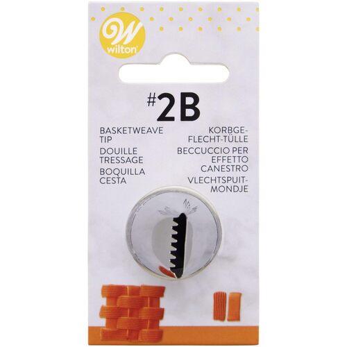 Wilton Basket Weave Large Piping Tip #2B