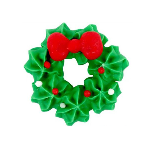 Wreath Xmas Sugar Decoration