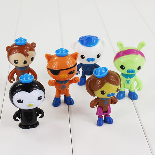 Octonauts Decoration Figurine Set 6pcs