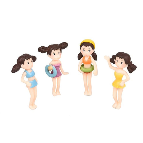 Mini Swimmers Decoration set 4pcs